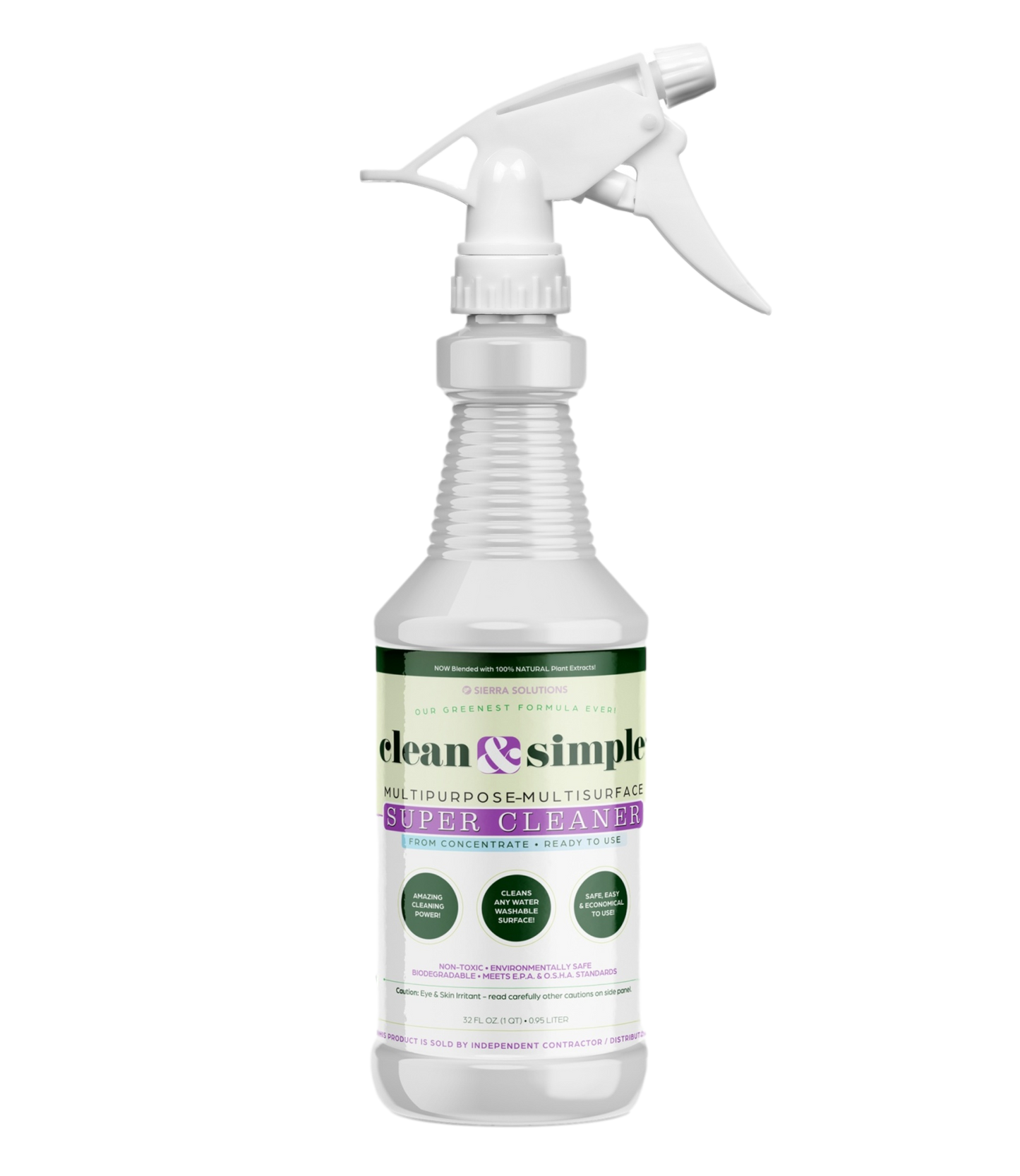 All-Purpose Cleaner Concentrate - clean & simple™ SUPER CLEANER by Sierra Solutions
