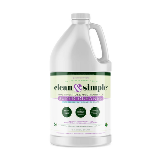 All-Purpose Cleaner Concentrate - clean & simple™ SUPER CLEANER by Sierra Solutions